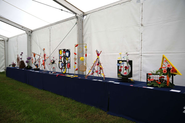Flower Clubs of Cheshire entries in the Abstract class of the Royal County Cheshire Show