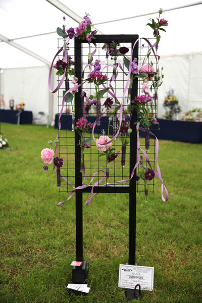 A Flower Clubs of Cheshire entry in the Grand design class of the 2026 Royal County Cheshire Show