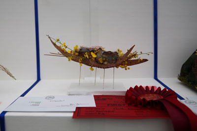 A Flower Clubs of Cheshire  entry in the Horizon class of the 2026 Royal County Cheshire Show 