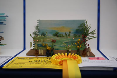 A Flower Clubs of Cheshire  entry in the Horizon class of the 2026 Royal County Cheshire Show 