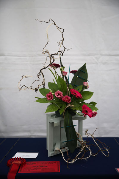 A Flower Clubs of Cheshire entry in the An Imposed Class class of the 2026 Royal County Cheshire Show