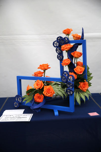 A Flower Clubs of Cheshire  entry in the In the Frame class of the 2026 Royal County Cheshire Show 