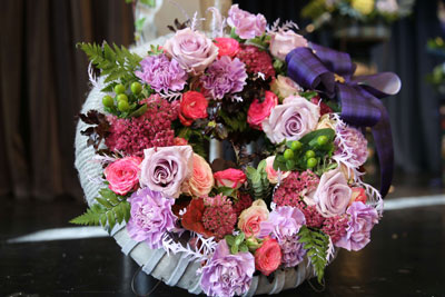 Julia's 'A Floral Scottish Tapestry' Demonstration - Design 1