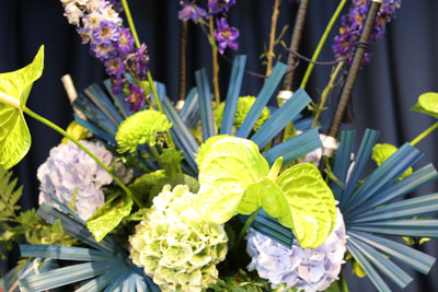 Julia's 'A Floral Scottish Tapestry' Demonstration - Design 2