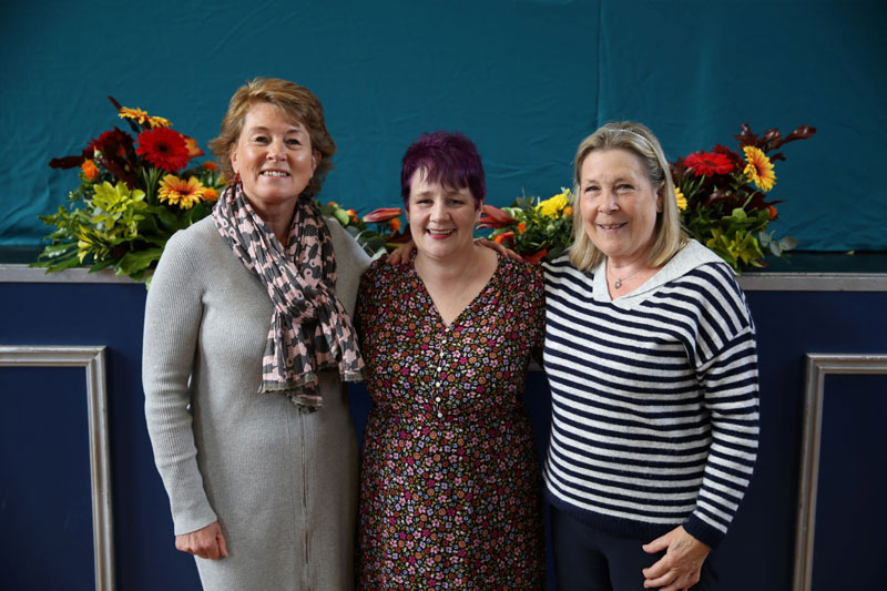 Ashton Hayes and Tarvin Flower Club's visit to Bluebell Cottage Gardens where Sue Beesley gave a very interesting tour explaining how she was developing her ideas into reality