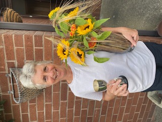 Linda Smith who won in our Christmas and Summer flower competition and came second in our Photography Competition too