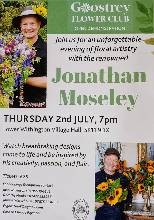Goostrey Flower Club 2026  Image