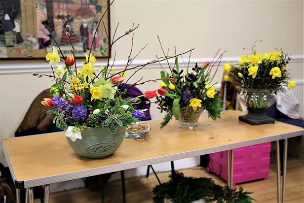 Lymm Floral Art Group's Spring workshop photo