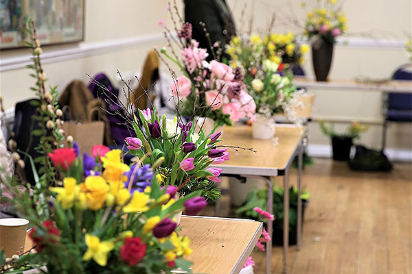 Lymm Floral Art Group's Spring workshop photo