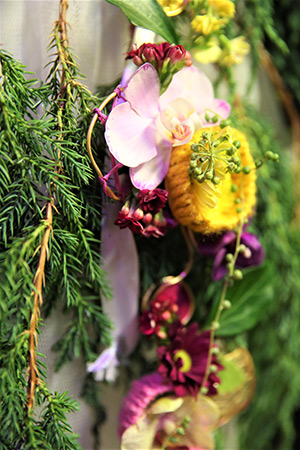 Floral Fashion Show Photo