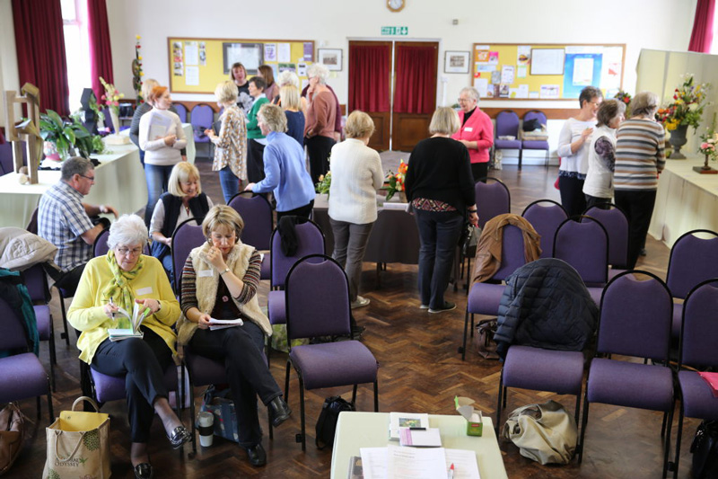 Period Workshop for competitors and judges - Gallery Photo by Pamela Mosedale