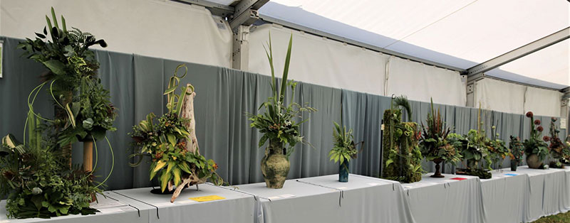 A photo of the Verdigris Class exhibition at the 2022 Cheshire Area Show at the Royal Cheshire County Show