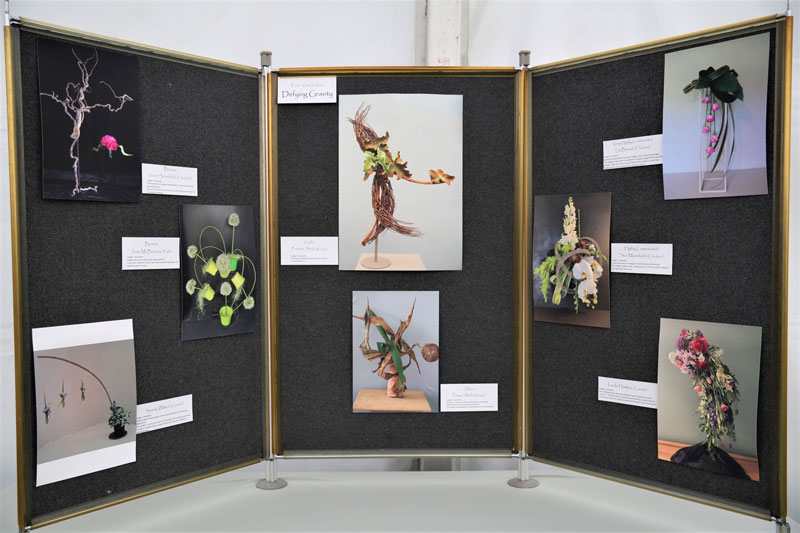 A photo of the Defying Gravity Class Virtual Show display at the 2022 Cheshire Area Show at the Royal Cheshire County Show