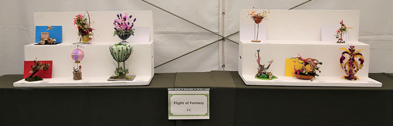 A photo of the Flight of Fantasy Class exhibition at the 2022 Cheshire Area Show at the Royal Cheshire County Show 