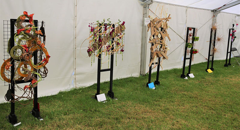 A photo of the Construction Class exhibition  at the 2022 Cheshire Area Show at the Royal Cheshire County Show