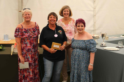 An Award Presentation at the 2023 Cheshire Area Show