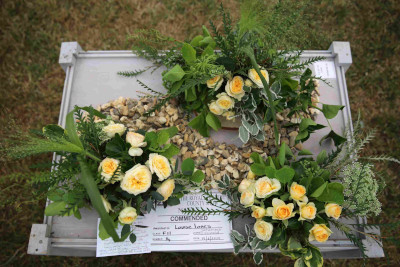 An entry in the Nature's Restful Mood class at the 2023 Royal Cheshire Show, incorporating the Cheshire Area Show in the Theatre of Flowers