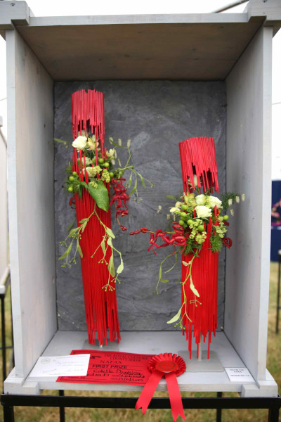 An entry in the Caged In class at the 2023 Royal Cheshire Show, incorporating the Cheshire Area Show in the Theatre of Flowers