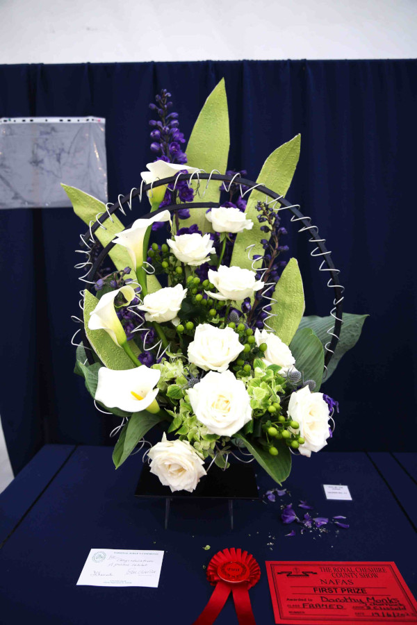 An entry in the Framed class at the 2023 Royal Cheshire Show, incorporating the Cheshire Area Show in the Theatre of Flowers