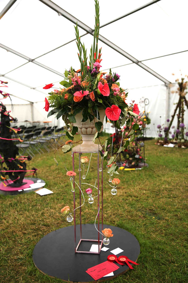An entry in the Back to the Future class class at the 2024 Royal Cheshire Show, incorporating the Cheshire Area Show in the Theatre of Flowers