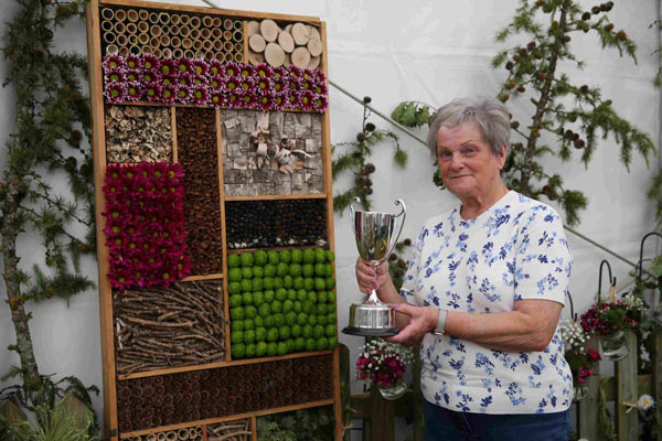 Flower Clubs of Cheshire class award winner at the 2024 Royal County Cheshire Show 