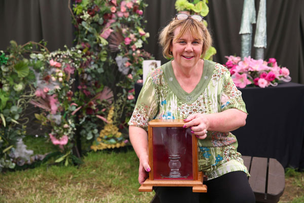 Flower Clubs of Cheshire 2025 Royal County Cheshire Show Trophy Winner - Most Points
